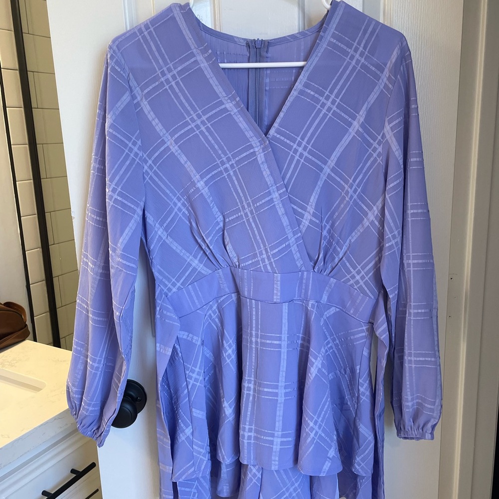 Purple romper